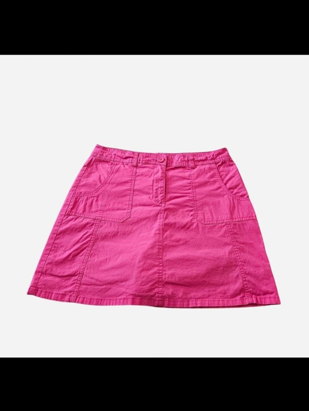 White Stag Pink A-Line Cargo Skort Skirt